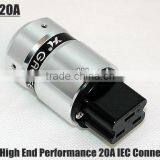 Gaofei GF-BLJ20A Rhodium Plated 20A IEC Plug thumbnail-1