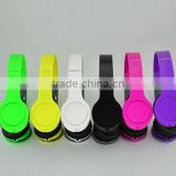 colorful cheap headset cheap helmet headset without mic cheap colorful for MP3 USD3