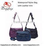 Online Shopping Nylon Bags Waterproof Shoulder Bag With Leather Trim Recycled Nylon Bags Supplier's Choice thumbnail-1