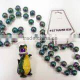 Mardi Gras Beads (Chef Alligator)