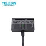 For Xiaomi Yi Dual Battery Charger + 2 Pieces Lithium Batteries Set thumbnail-2