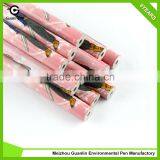Wholesale pink cartoon logo customised hb pencils