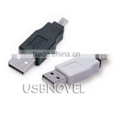 USB A M - MINI USB 4p B M Adapter,cable,lan cable,network cable