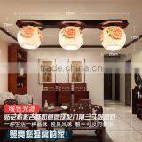Hot Selling Surface Mount High Quality Color Dining Room LED Lamp Led Ceiling Light Wood Ceramic Lamp thumbnail-1