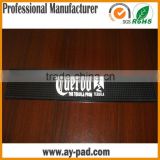 AY Cheap Waterproof PVC Bar Runner Personalized Anti-skip Black Mat
