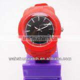 Factory Wholesale Fashion Quartz Branded Custom Logo Red Watch With Black Dial thumbnail-1