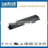 Mental 24 Ports 1u Cable Manager With Cover