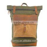 China Wholesale RS-104-1 Canvas Student Backpack School Bag High School Bag thumbnail-1