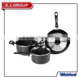 5pcs Non-stick Fry Pan Sauce Pan Stewpot Skillet Dutchoven
