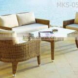 Poly Rattan Sofa Set Furniture With Aluminum Frame - Wicker Rattan Sofa Furniture - Patio Garden Furniture thumbnail-1