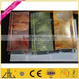 Wow!! Color Rendering Aluminium Extrusion Profile OEM, Artistic Texturing Aluminium Profile, Ceramic Color Aluminium Extrusion thumbnail-1