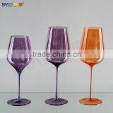 Custom Colored Wine Glass thumbnail-1