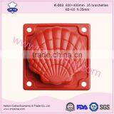 Sea Shell Shape Removable Silicone Cake Mold Baking Tools Cake Pan thumbnail-3