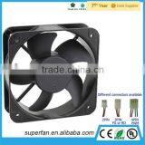 2015 Factory New Model Custom Square Shape Dual Ball Bearing 48V dc Brushless Fan