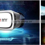 2016 Hot Selling Virtual Reality Glasses Case Plastic Google Cardboard 3D VR BOX 2.0 Adjustable 3D VR thumbnail-3