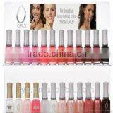 Acrylic Display Stand for 24 Polishes Wall Mounted or Free Standing