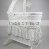 With Mobile Arm Baby Cot Baby Crib Baby Swing Bassinet thumbnail-1