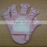 Lovely Bathing Animal Hand Glove Puppet for Kid thumbnail-4