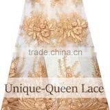 2016 High Quality French Tulle Fabric Lace / African Tulle Lace Fabrics for Party/african Lace Fabrics Tulle thumbnail-3