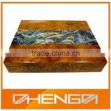 High Quality Black Matte Wooden Tea Box for Gift(ZDL-W317) thumbnail-5