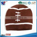 High Quality Promotional Custom Winter Warm Beanie Red Color Knitted Hat thumbnail-4