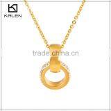 Golden Circle Pendant Charms Meaning thumbnail-3