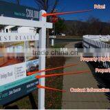 Australian White Polypropylene pp Printed Coreflute Signs Factory / Supplier thumbnail-1