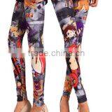 LENGTH PRINT COSMIC TIGHT ANKLE GIRLS LEGGINGS