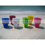 Drink Holder Eco-Friendly Portable Sand Plastic Coffee Beach Cup Holder thumbnail-3