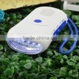 Solar Dynamo Radio Flashlight ,H0T Solar Camping Flashinglight,rechargeable Led thumbnail-2