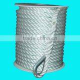 Super Quality Twisted Polyester Anchor Line With Steel Thimble One End thumbnail-1