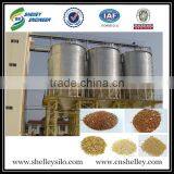 Vertical Yellow Maize Soybean Storage Steel Silo thumbnail-2