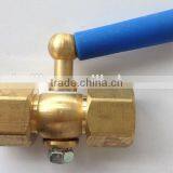 High Quality Brass Pressure Gauge Cock G1/2 Female M20 X1.5 thumbnail-1