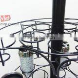 Revolving Black Iron Cup Hanging Rack thumbnail-2