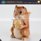 Decorative Attractive Biscuit Canister Ceramic Squirrel thumbnail-1