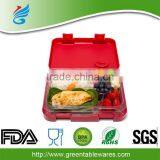 Leakproof Plastic Bento Lunch Box Container Stacking Bento Box thumbnail-4