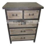Antique Wooden Cabinet Living Room Cabinet Vintage Decorative Wooden Cabinet thumbnail-1