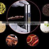 CY181 New Multifunctional Manual Stainless Steel Pepper Mill Grinder With Two Storage Container thumbnail-4