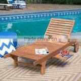 All Whether Garden Solid Wood Furniture Design Modern Teak Patio Lounge Chairs thumbnail-1