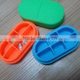 6 Parts Silicone Pill Box Sale to America Market thumbnail-3