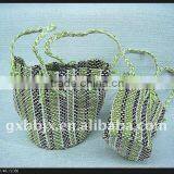 Cotton&paper rope round small naraya bags