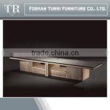 U Shape Design Travertine Base TV Stand thumbnail-3