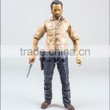 Guo hao hot sale wholesale resin walking dead action figure , Rick character of the walking dead action figure