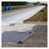 Polyester Short Fiber Needle Punched Non Woven Geotextile 1000g m2 Price thumbnail-2