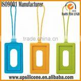 2016 Wholesale Washable Silicone Hang Tags With Elastic Loops thumbnail-1