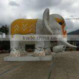 Tall 5m Fiberglass Elephant Landscape Sculpture thumbnail-3
