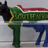 Animated Lovely Promotional Resin Cow Statue thumbnail-1