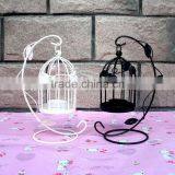 Bird Cage Outdoor Hanging Decorative Solar Candle Lantern thumbnail-4
