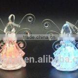 LED Lighted Butterfly Wings Acrylic Angel Xmas Decoration thumbnail-1