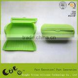Silicone Food Container With Double Cover